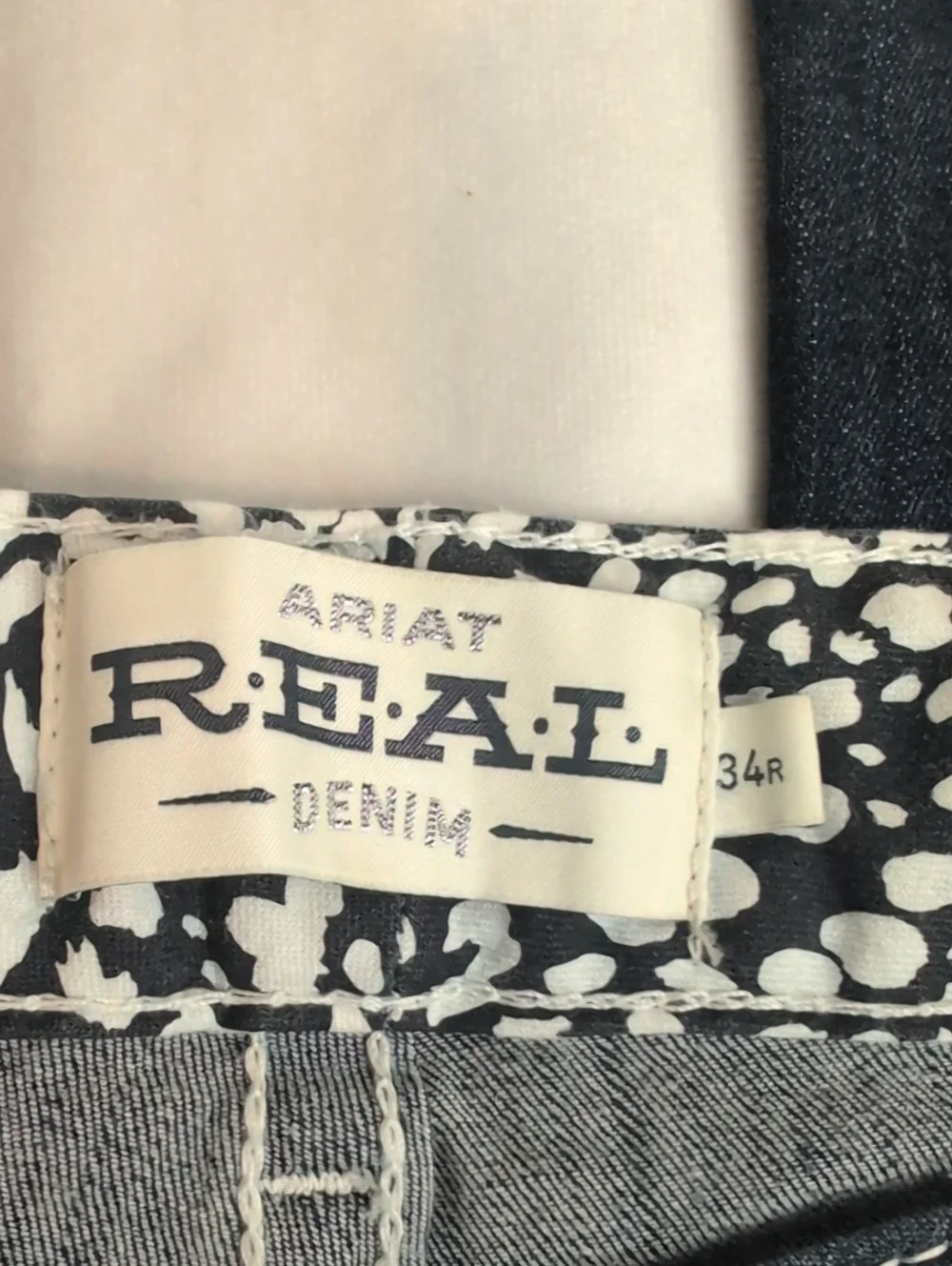 Ariat REAL Rosy Whipstitch Jeans Women’s 34R Low Rise Bootcut Lakeshore
